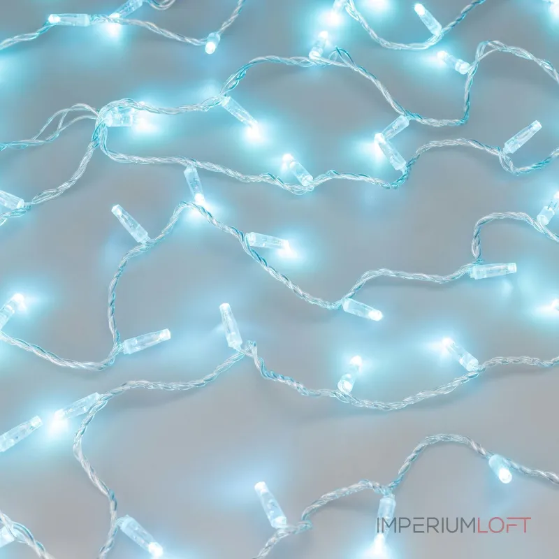 Arlight Светодиодная гирлянда ARD-STRING-CLASSIC-1000-CLEAR-100LED-PULSE Azure 230В 7Вт Ardecoled IP65 031644 от ImperiumLoft