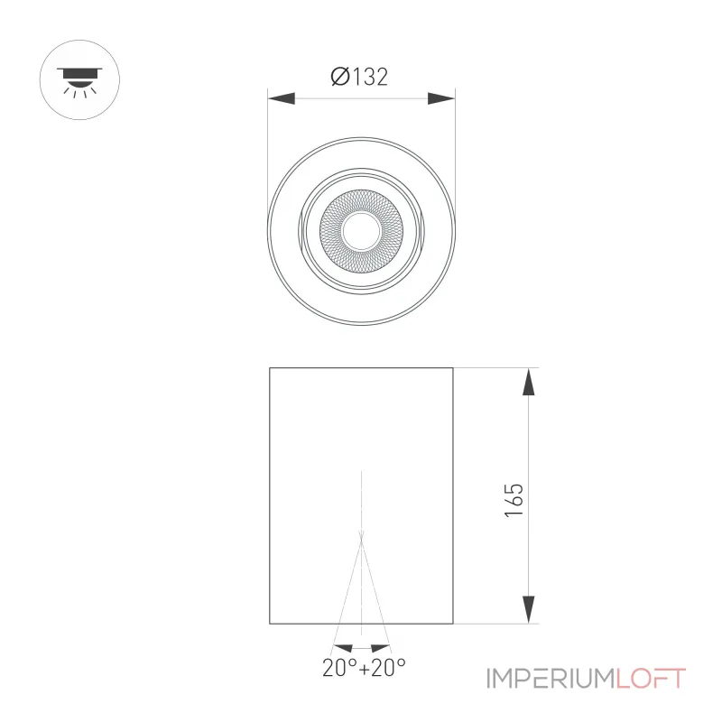 Arlight Светильник SP-FOCUS-R132-24Вт Warm3000 WH 24 deg 230В IP54 054841 от ImperiumLoft Arlight Светильник SP-FOCUS-R132-24Вт Warm3000 WH 24 deg 230В IP54 054841 от ImperiumLoft