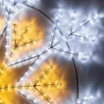 Arlight Фигура ARD-SNOWFLAKE-M12-900x900-720LED White/Warm 230В 43Вт Ardecoled IP65 034262 от ImperiumLoft