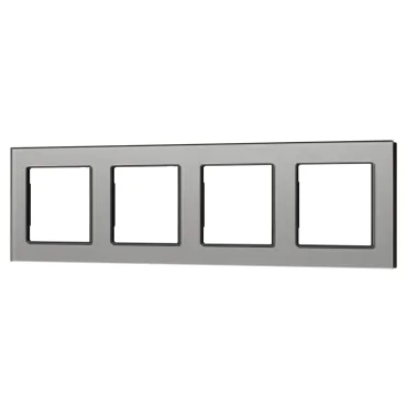 Arlight Рамка стеклянная FRM-GLARE-GS-4-GR 043804 Arlight Рамка стеклянная FRM-GLARE-GS-4-GR 043804