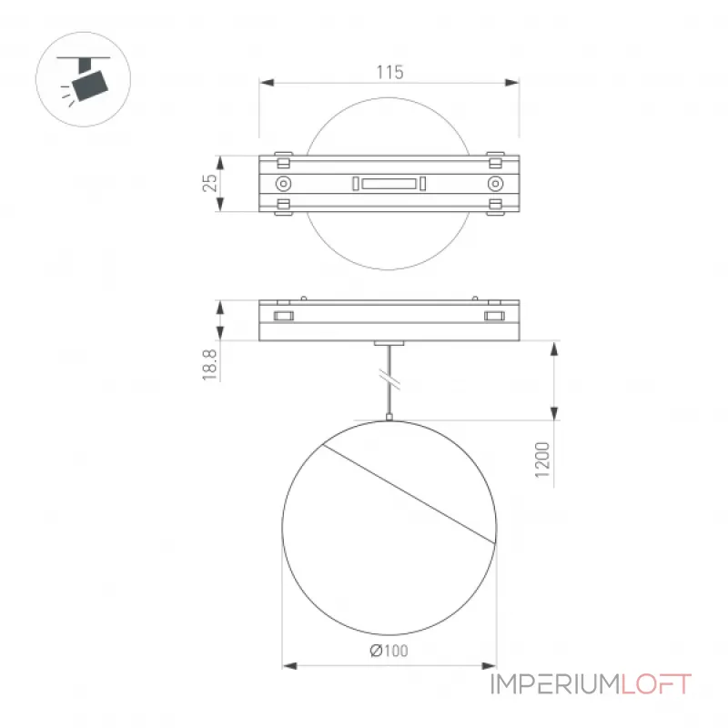 Светильник MAG-VIBE-EMISFERO-HANG-R100-6Вт Warm3000 BK 130 deg 48В Arlight IP20 044452 от ImperiumLoft Светильник MAG-VIBE-EMISFERO-HANG-R100-6Вт Warm3000 BK 130 deg 48В Arlight IP20 044452 от ImperiumLoft