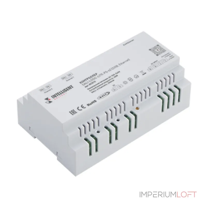 Arlight INTELLIGENT ARLIGHT Контроллер DALI-LOGIC-LITE-PS-x2 230B Ethernet IARL IP20 053510 от ImperiumLoft Arlight INTELLIGENT ARLIGHT Контроллер DALI-LOGIC-LITE-PS-x2 230B Ethernet IARL IP20 053510 от ImperiumLoft