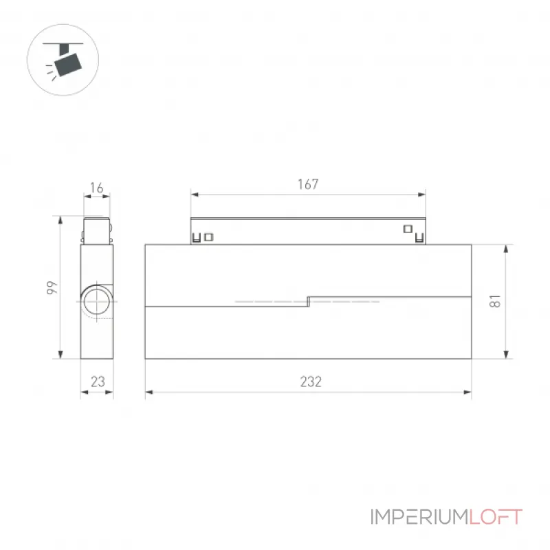 Светильник MAG-ORIENT-FLAT-FOLD-S230-12Вт Day4000 WH 80 deg 48В DALI Arlight IP20 035857(1) от ImperiumLoft Светильник MAG-ORIENT-FLAT-FOLD-S230-12Вт Day4000 WH 80 deg 48В DALI Arlight IP20 035857(1) от ImperiumLoft