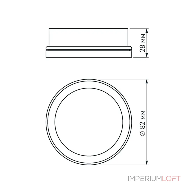 Arlight Вставка SP-POLO-R85 BK 3-3 Металл 020881 от ImperiumLoft Arlight Вставка SP-POLO-R85 BK 3-3 Металл 020881 от ImperiumLoft