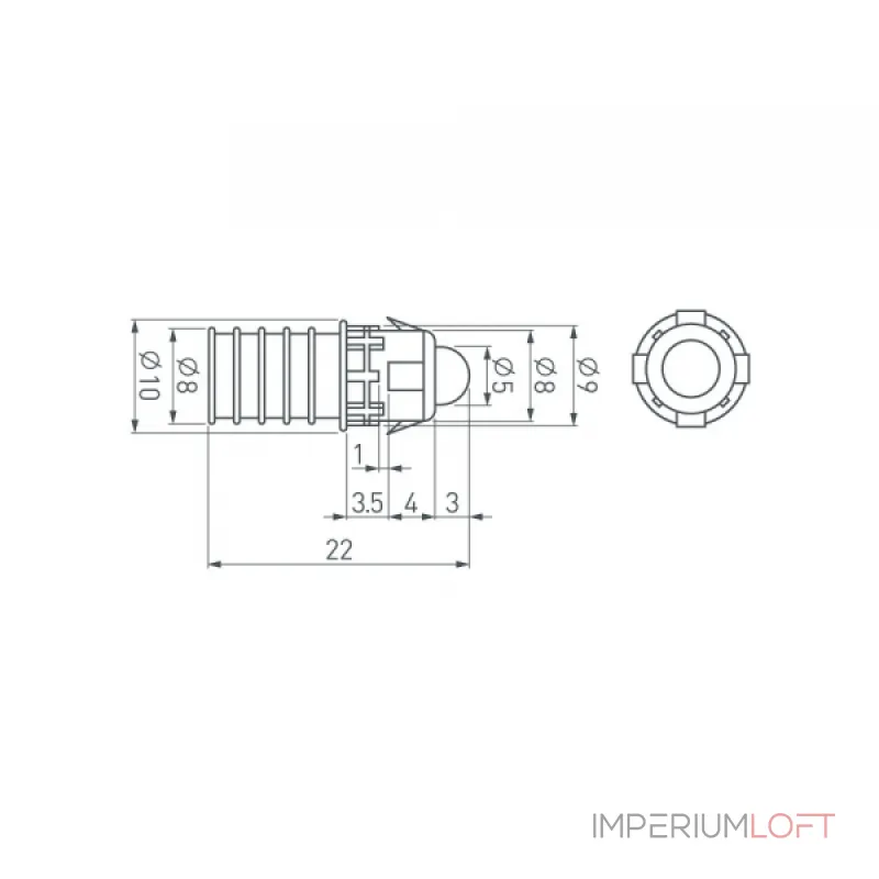 Arlight Модуль герметичный ARL-D9 5В Pink Закрытый IP67 026564 от ImperiumLoft Arlight Модуль герметичный ARL-D9 5В Pink Закрытый IP67 026564 от ImperiumLoft