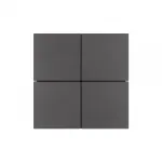 Arlight INTELLIGENT ARLIGHT Кнопочная панель KNX-304-23-IN Black BUS Frameless IARL IP20 039663 от ImperiumLoft
