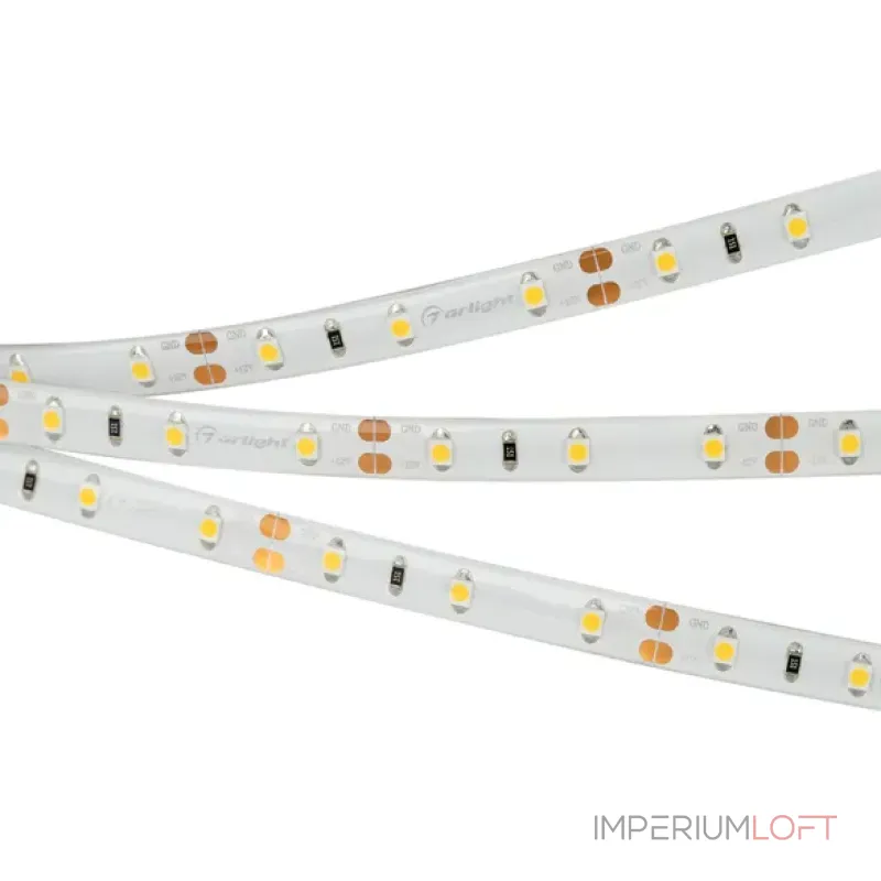 Arlight Лента герметичная RTW-SE-A60-8mm 12В Warm3000 4.8 В/м IP65 2835 5м 4.8 Вт/м IP65 014795(2) от ImperiumLoft