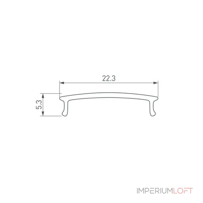 Arlight Экран ARH-WIDE- FH10-2000 Opal-PM 016585 от ImperiumLoft
