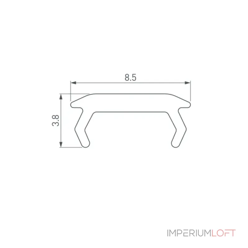 Arlight Экран матовый PIK-2000 OPAL 023987 от ImperiumLoft
