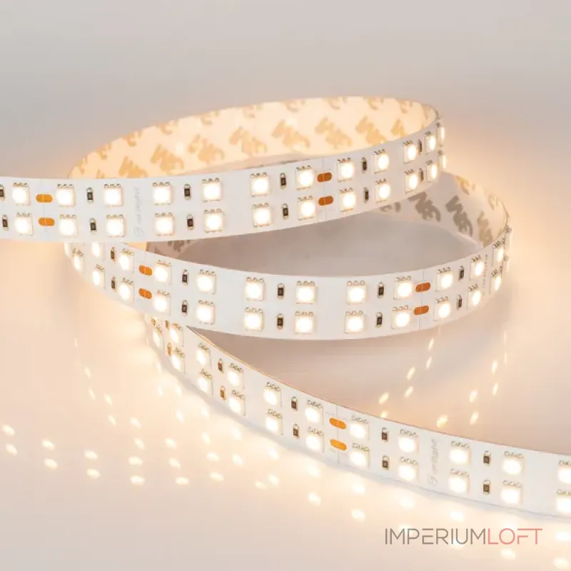 Arlight Светодиодная лента RT-B144-19mm 24В Warm3000 34.4 В/м IP20 5060 5м 34.4 Вт/м IP20 025273(2) от ImperiumLoft