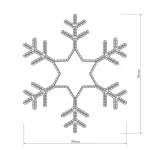 Arlight Фигура ARD-SNOWFLAKE-M4-750x750-324LED White 230В 18Вт Ardecoled IP65 025307 от ImperiumLoft