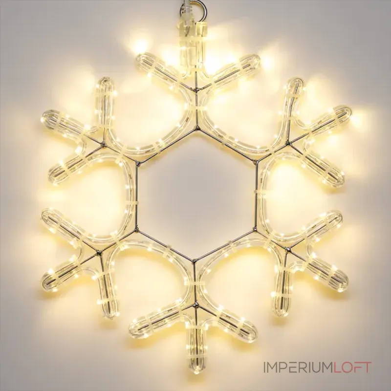 Arlight Фигура ARD-SNOWFLAKE-M7-450x375-126LED Warm 230В 7.5Вт Ardecoled IP65 025315 от ImperiumLoft