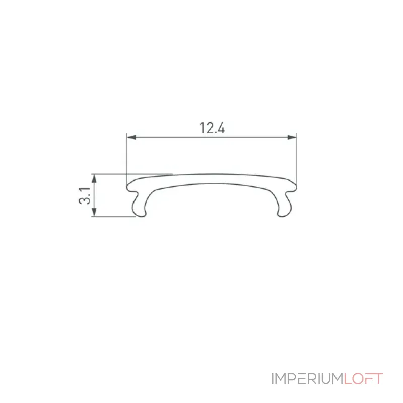 Экран ALM-W13-2020 OPAL-PM матовый Arlight 026746(1) от ImperiumLoft