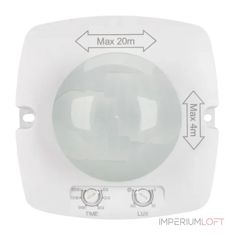 Arlight Датчик NAVE-PIR-UP-S102x102-500Вт-WH 230В 2.17A MULTI IP20 027872(1) от ImperiumLoft
