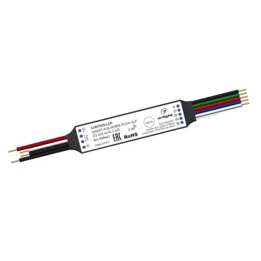 Arlight Контроллер SMART-K48-RGBW-PUSH-SUF 12-24В 4x1A 2.4G 028442 Arlight Контроллер SMART-K48-RGBW-PUSH-SUF 12-24В 4x1A 2.4G 028442