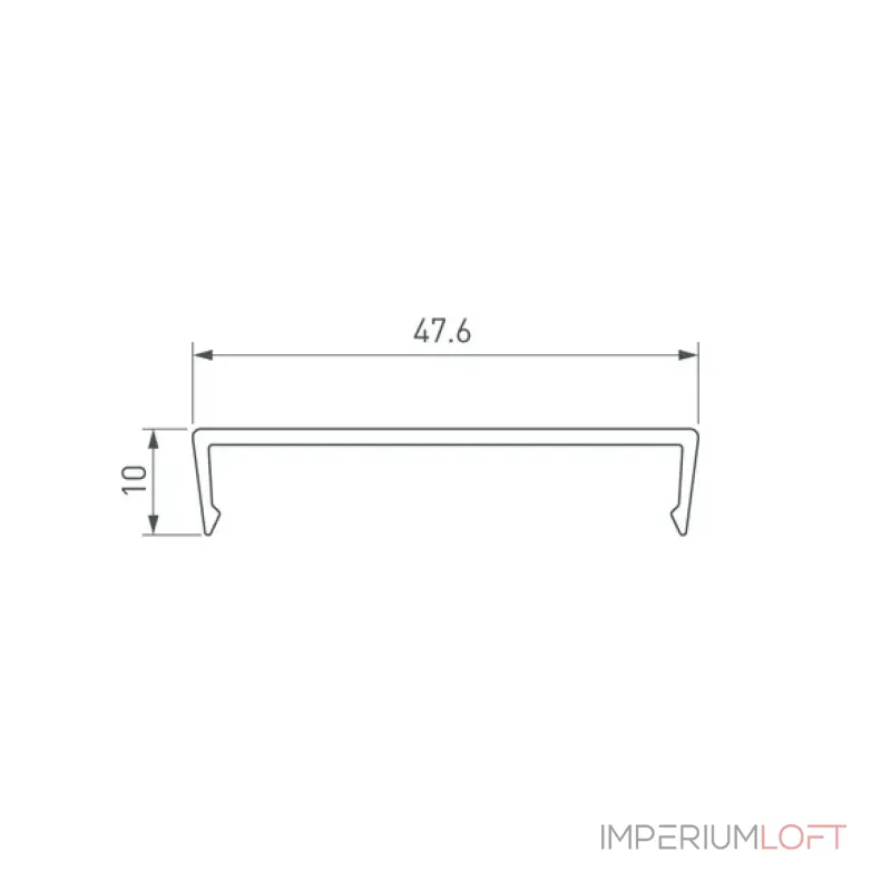 Экран S2-LINIA69-F-2500 OPAL Arlight 029672 от ImperiumLoft