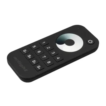 Arlight Пульт SMART-R24-DIM Black 8 зон 2.4G IP20 031935