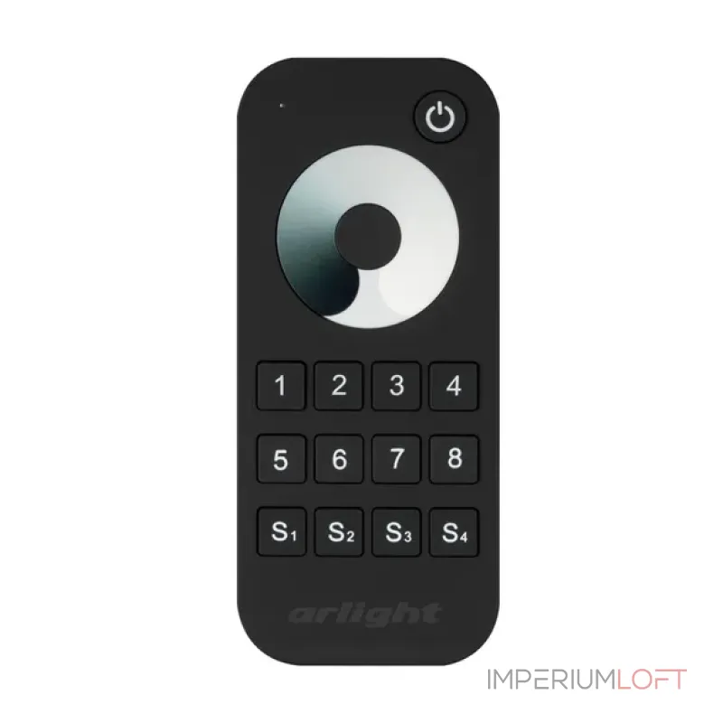 Arlight Пульт SMART-R24-DIM Black 8 зон 2.4G IP20 031935 от ImperiumLoft Arlight Пульт SMART-R24-DIM Black 8 зон 2.4G IP20 031935 от ImperiumLoft