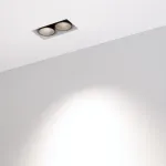 Arlight Светильник MS-ORIENT-BUILT-TRIMLESS-TC-S38x67-5Вт Day4000 WH-BK 30 deg 230В IP20 032228 от ImperiumLoft