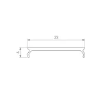 Arlight Экран MAT-L-3000 для профиля PLS-LOCK 033815 от ImperiumLoft
