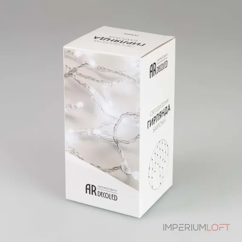 Arlight Светодиодная гирлянда ARD-EDGE-CLASSIC-2400x600-CLEAR-88LED-MILK-FLASH Warm 230В 6Вт Ardecoled IP65 034119 от ImperiumLoft Arlight Светодиодная гирлянда ARD-EDGE-CLASSIC-2400x600-CLEAR-88LED-MILK-FLASH Warm 230В 6Вт Ardecoled IP65 034119 от ImperiumLoft