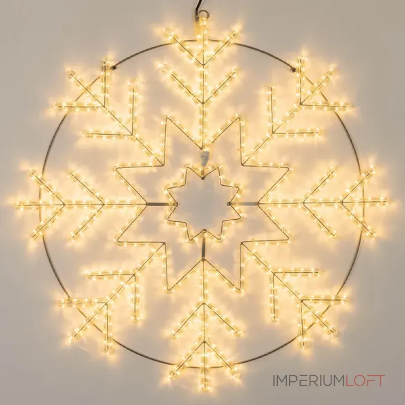 Arlight Фигура ARD-SNOWFLAKE-M8-950x950-540LED Warm 230В 33Вт Ardecoled IP65 034255 от ImperiumLoft