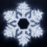 Arlight Фигура ARD-SNOWFLAKE-M10-1000x900-576LED White 230В 35Вт Ardecoled IP65 034258 от ImperiumLoft