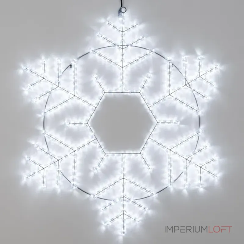 Arlight Фигура ARD-SNOWFLAKE-M10-1000x900-576LED White 230В 35Вт Ardecoled IP65 034258 от ImperiumLoft