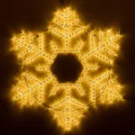 Arlight Фигура ARD-SNOWFLAKE-M10-1000x900-576LED Warm 230В 35Вт Ardecoled IP65 034259 от ImperiumLoft