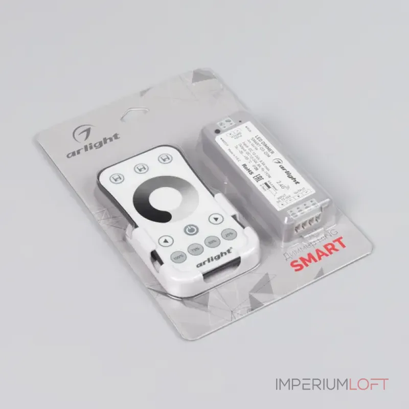 Arlight Диммер SMART-DIM-SET-RING 12-24В 1x8A ПДУ 2.4G IP20 034786 от ImperiumLoft Arlight Диммер SMART-DIM-SET-RING 12-24В 1x8A ПДУ 2.4G IP20 034786 от ImperiumLoft