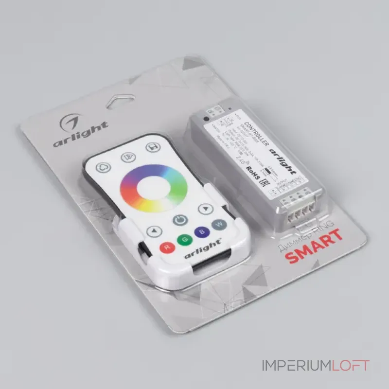 Arlight Контроллер SMART-RGB-SET-RING 12-24В 3x3A ПДУ 2.4G IP20 034807 от ImperiumLoft Arlight Контроллер SMART-RGB-SET-RING 12-24В 3x3A ПДУ 2.4G IP20 034807 от ImperiumLoft