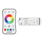 Arlight INTELLIGENT ARLIGHT Диммер SMART-SET-PWM-104-52-RGBW-SUF White 12-24В 4x4A ПДУ RING 10кн 2.4G IARL IP20 036187 от ImperiumLoft