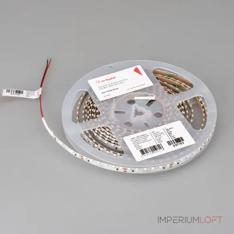 Arlight Лента RS-S120-8mm 24В Blue 9.6 В/м IP20 3014 5м боковое свечение 037153 от ImperiumLoft