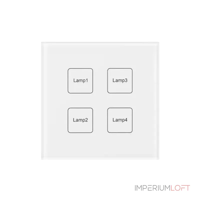 Arlight INTELLIGENT ARLIGHT Сенсорная панель DALI-901-11-ADDR-DIM-DT6-IN White BUS IARL IP20 037192 от ImperiumLoft