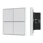 Arlight INTELLIGENT ARLIGHT Кнопочная панель KNX-304-23-IN White BUS Frame IARL IP20 038401 от ImperiumLoft