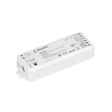 Arlight INTELLIGENT Диммер SMART-PWM-102-72-SH-PD-SUF 12-36В 2x5A TUYA BLE 2.4G IARL IP20 038545 Arlight INTELLIGENT Диммер SMART-PWM-102-72-SH-PD-SUF 12-36В 2x5A TUYA BLE 2.4G IARL IP20 038545