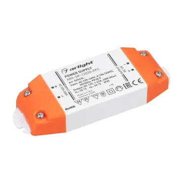 Arlight Блок питания ARV-SP-12020-PFC 12В 1.67A 20Вт IP20 039234 Arlight Блок питания ARV-SP-12020-PFC 12В 1.67A 20Вт IP20 039234