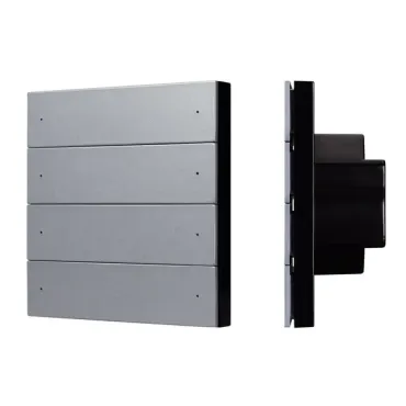 Arlight INTELLIGENT ARLIGHT Кнопочная панель SMART-DMX512-801-22-8G-8SC-DIM-IN Grey 230В 2.4G IARL IP20 039315 Arlight INTELLIGENT ARLIGHT Кнопочная панель SMART-DMX512-801-22-8G-8SC-DIM-IN Grey 230В 2.4G IARL IP20 039315