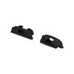 Arlight Заглушка ARH-BENT-W18 BLACK с отверстием 039589 от ImperiumLoft