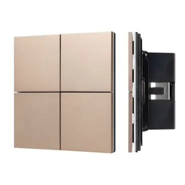 Arlight INTELLIGENT ARLIGHT Кнопочная панель KNX-304-23-IN Champagne BUS Frameless IARL IP20 039665 Arlight INTELLIGENT ARLIGHT Кнопочная панель KNX-304-23-IN Champagne BUS Frameless IARL IP20 039665