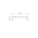 Экран FANTOM-W20-BEVEL-2000 OPAL Arlight 039950 от ImperiumLoft