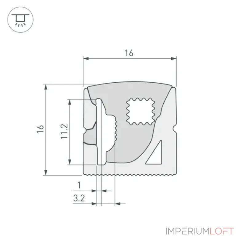 Силиконовый профиль WPH-FLEX-1616-SIDE-S11-50м WHITE Arlight Силикон 040831(1) от ImperiumLoft Силиконовый профиль WPH-FLEX-1616-SIDE-S11-50м WHITE Arlight Силикон 040831(1) от ImperiumLoft