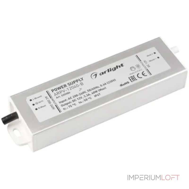 Arlight Модуль герметичный ARL-UVR-D12 12В Warm3000 0.3Вт IP67 90 deg 043429 от ImperiumLoft Arlight Модуль герметичный ARL-UVR-D12 12В Warm3000 0.3Вт IP67 90 deg 043429 от ImperiumLoft