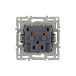 Arlight Механизм электрической розетки SCT-MEU1-PL-BK 250В 16A 043731 от ImperiumLoft