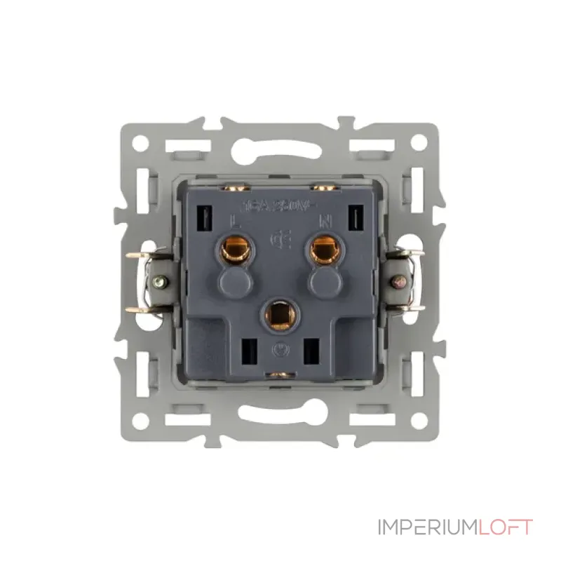 Arlight Механизм электрической розетки SCT-MEU1-PL-BK 250В 16A 043731 от ImperiumLoft Arlight Механизм электрической розетки SCT-MEU1-PL-BK 250В 16A 043731 от ImperiumLoft