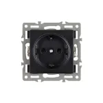 Arlight Механизм электрической розетки SCT-MEU1-PL-BK 250В 16A 043731 от ImperiumLoft