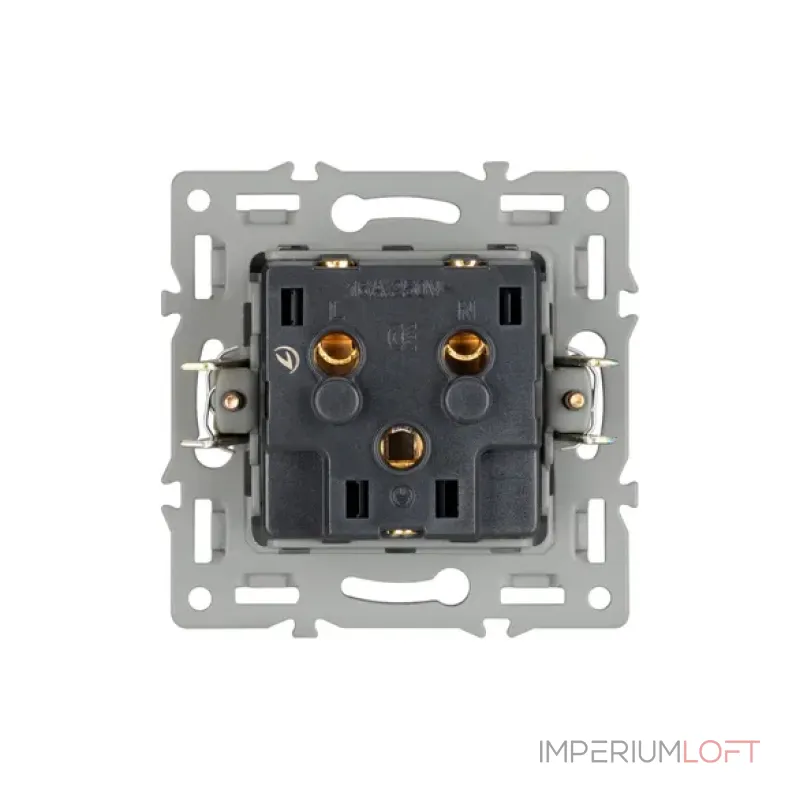 Arlight Механизм розетки влагозащищённый SCT-MCP-PL-BK 250В 16A 043746 от ImperiumLoft