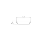 Экран SL-BEVEL-H12-F13-2000 OPAL Arlight 043750 от ImperiumLoft