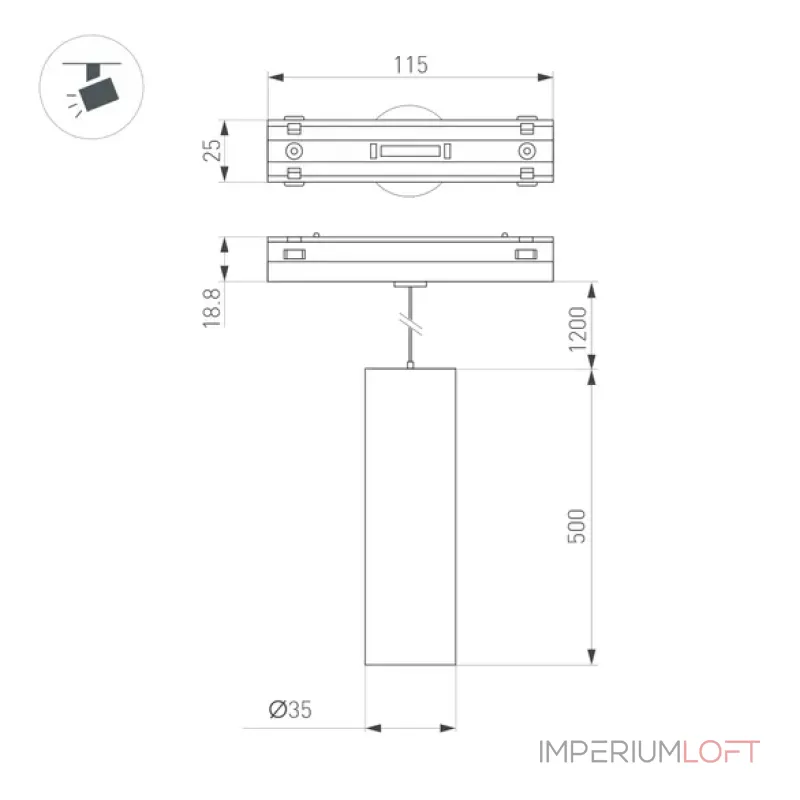 Светильник MAG-VIBE-SPOT-HANG-R35-10Вт Warm3000 BK 24 deg 48В Arlight IP20 044468 от ImperiumLoft Светильник MAG-VIBE-SPOT-HANG-R35-10Вт Warm3000 BK 24 deg 48В Arlight IP20 044468 от ImperiumLoft
