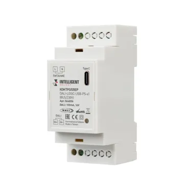 Arlight INTELLIGENT ARLIGHT Контроллер DALI-LOGIC-USB-PS-x1 BUS/230В IARL IP20 044836